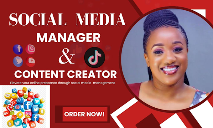 be your social media marketing manager and content creator instagram facebook ad