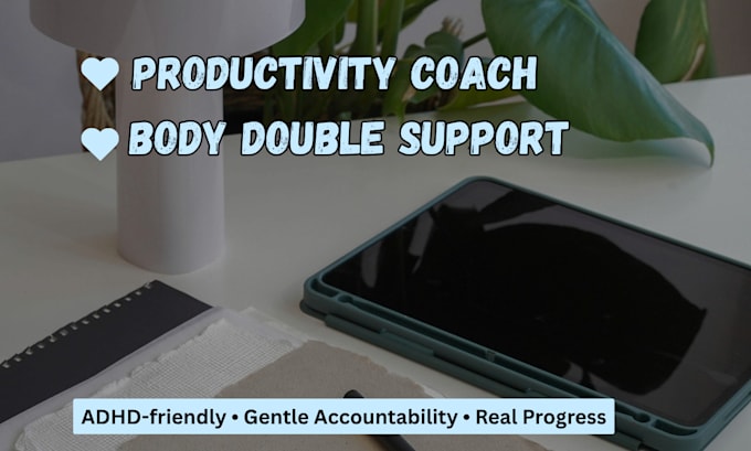 be your productivity coach and accountability partner