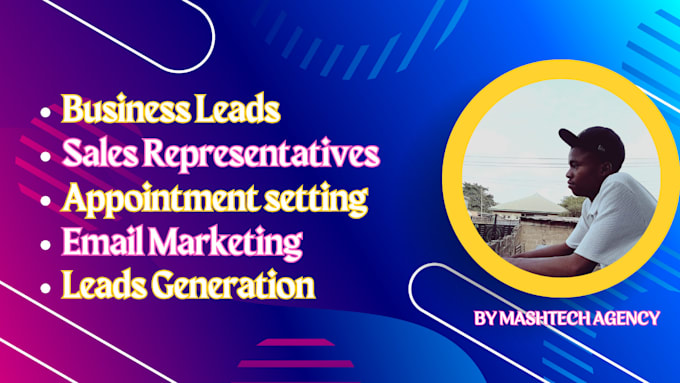 be your sales representative, real estate leads, pipeline lead and sales closer