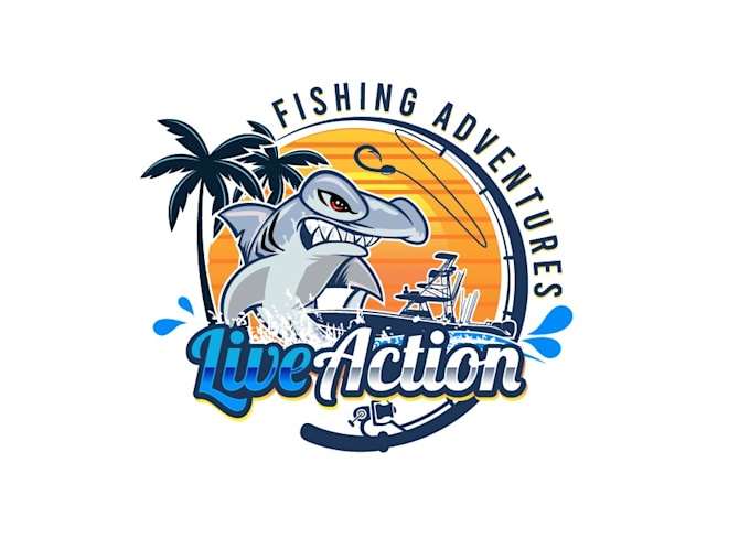 create creative and good looking shark logo design