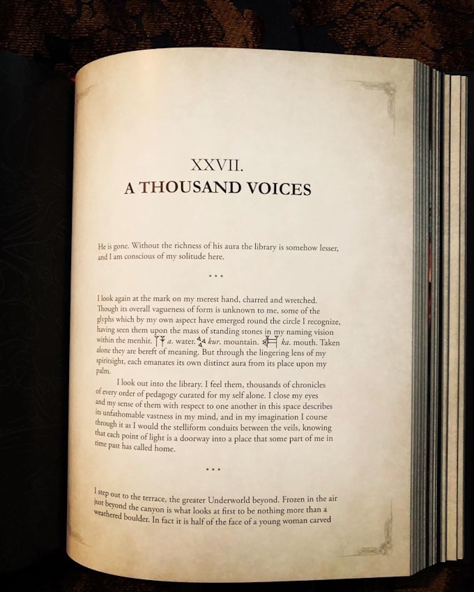 make your manuscript sing