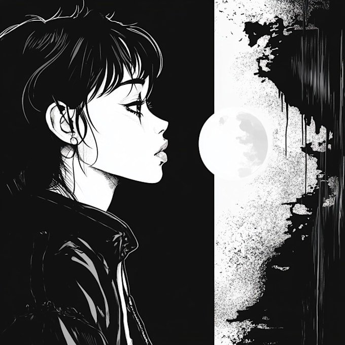 draw in comic style and retro colors
