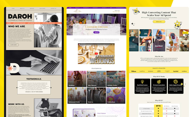 do wordpress website development, business website, design wordpress website