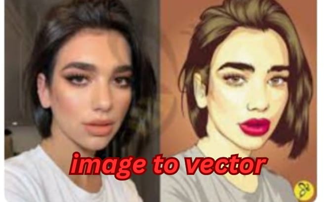 redraw logo to vector, convert image to vector, vectorize image, vector tracing