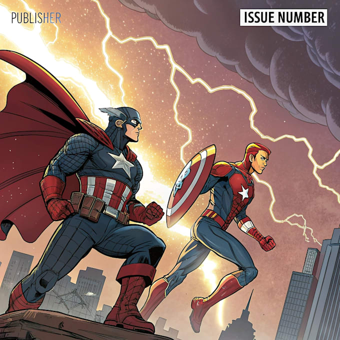 do comic book cover comic cover page design