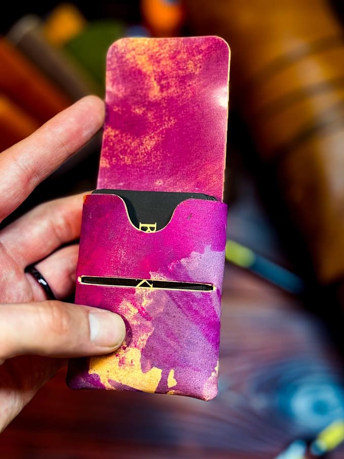 create templates for leather goods