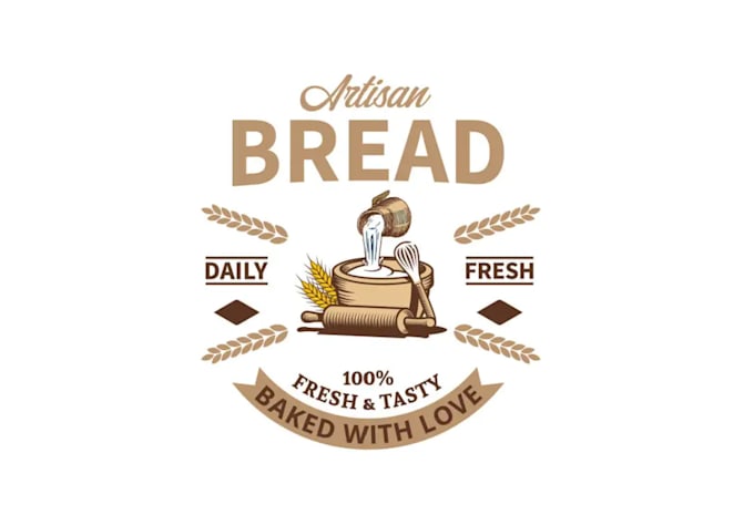 create wonderful and excellent bakery logo design