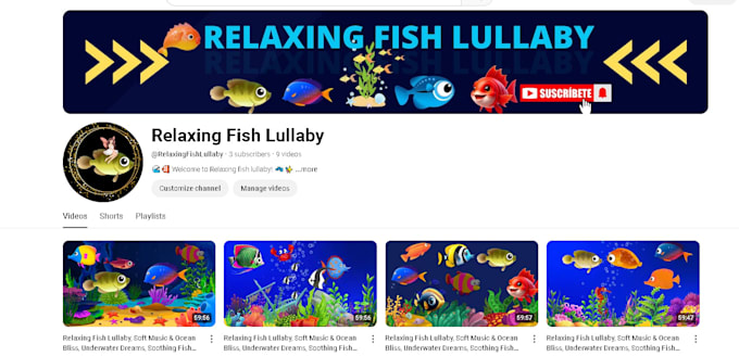 create, setup youtube channel with logo, banner, intro, outro, SEO