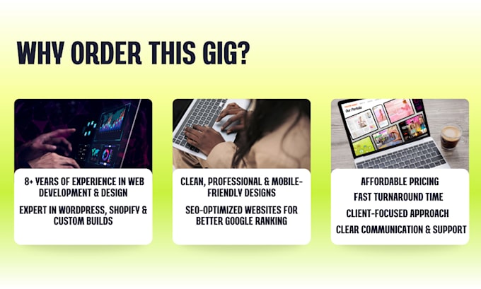 create affordable custom business website
