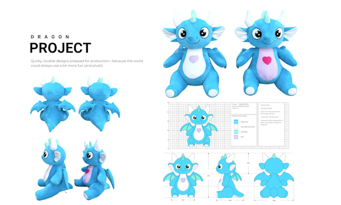 design custom stuffed animals for you