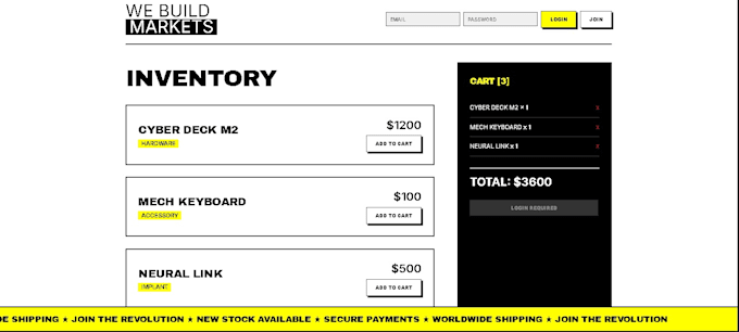 create a responsive frontend website