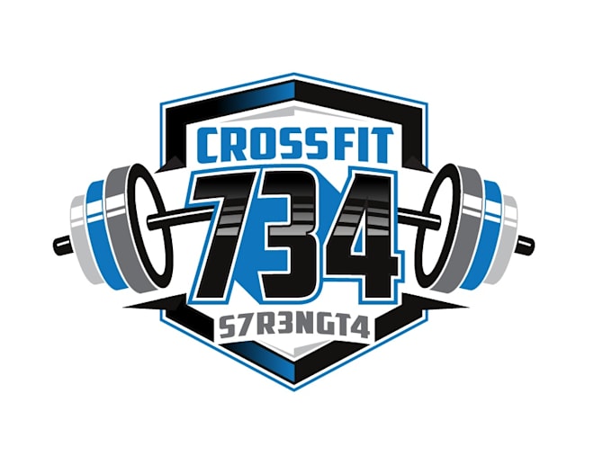 create creative and good looking crossfit logo  design