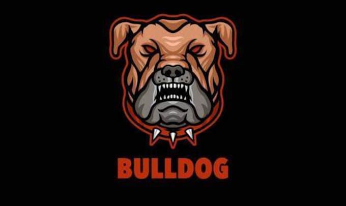 create a custom bulldog logo with express delivery