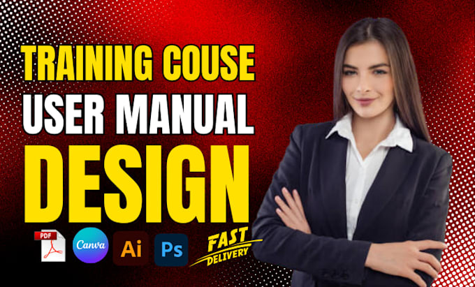 create pdf training manual, user manual, workbook, lead magnet, and worksheet