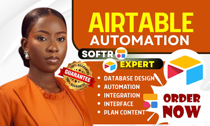 setup airtable interface, airtable crm automation, be n8n, softr webapp expert