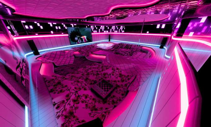 Create custom vrchat world , 3d game environment and vrc metaverse in ...