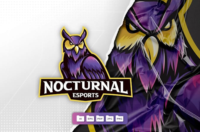 make creative mascot rail bird logo
