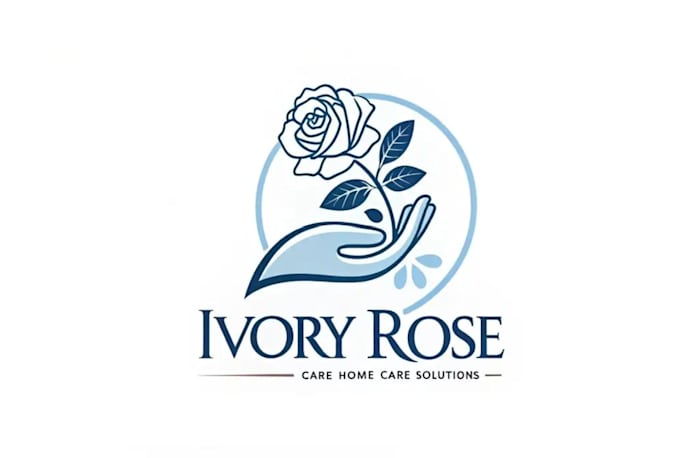 create creative and good looking rose logo design