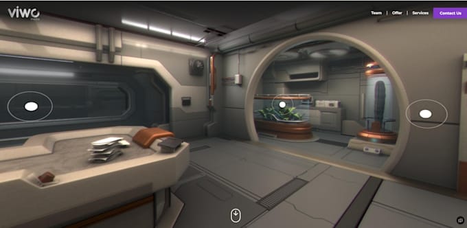 Create a 360 virtual world interactive website by Tmuala | Fiverr