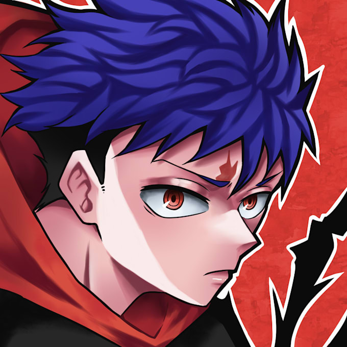 draw an icon of you or your oc in my hero academia style