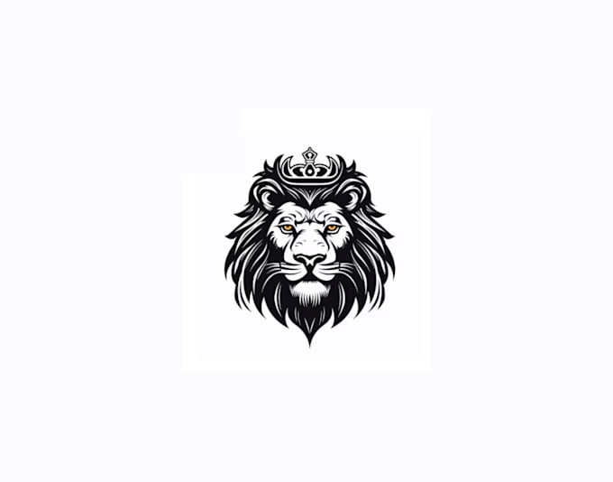 design unique and professional lion head logo within a sort time