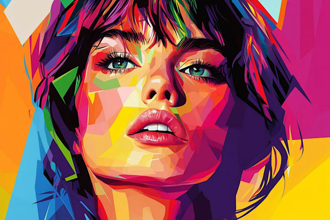 make a beautiful wpap pop art portrait