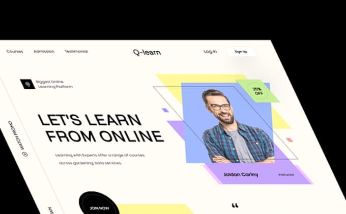 build lms website educational website and elearning website with learndash