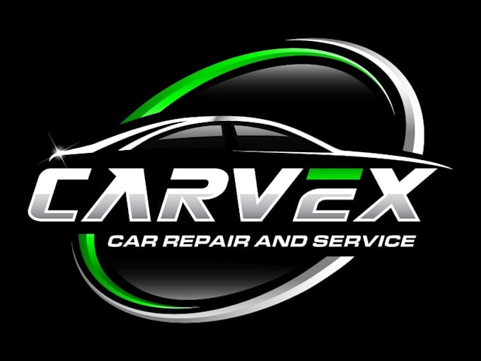 design unique car repair logo