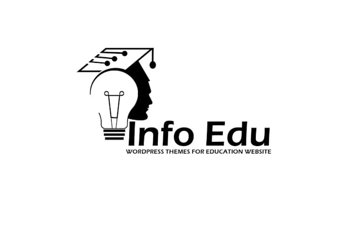 design education logo with creative thinking in 24hrs