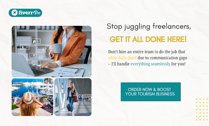 create travel blogs, SEO content, socials, emails