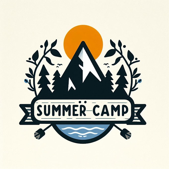 make good looking original ranching , globe and summer camp logo
