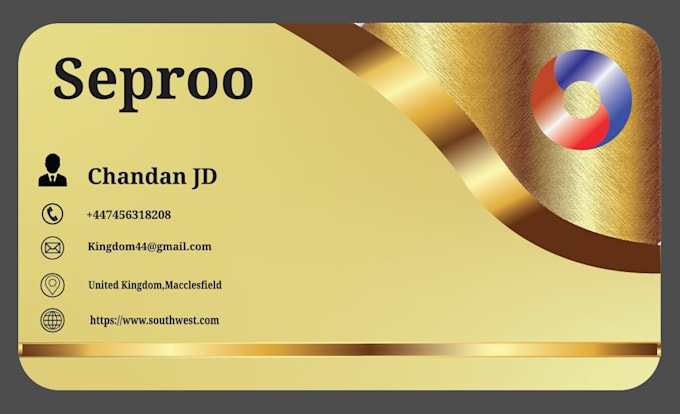 create a business card