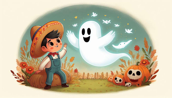 create water colour children book illustrations