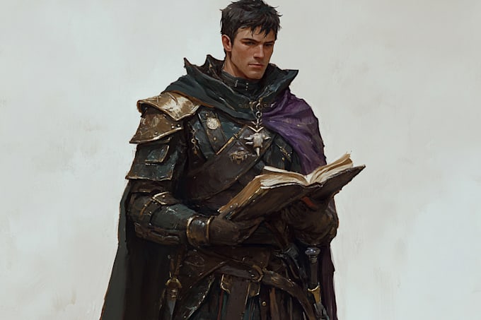 draw your dnd character art pathfinder oc fantasy game