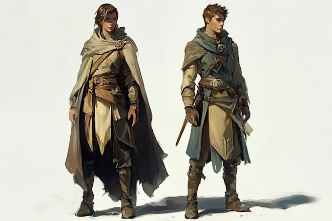 draw your d and d character and oc