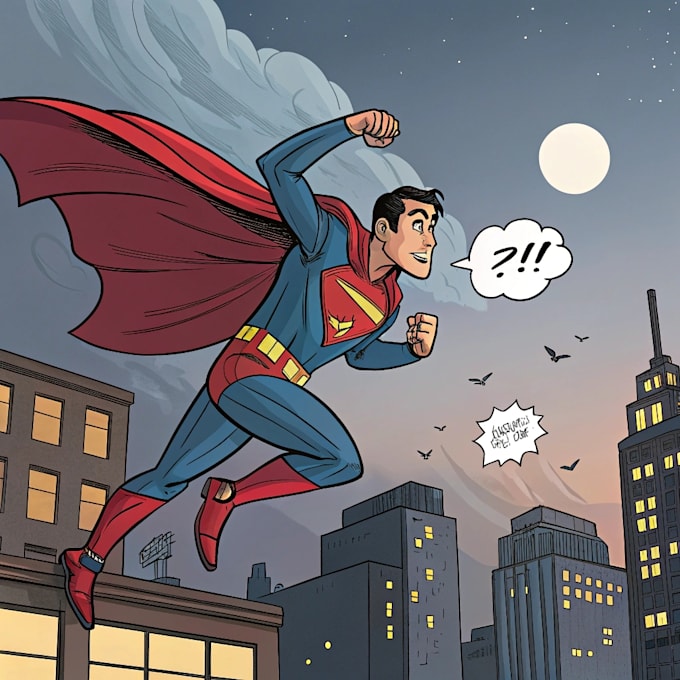 make personalized superhero portrait gift for kids