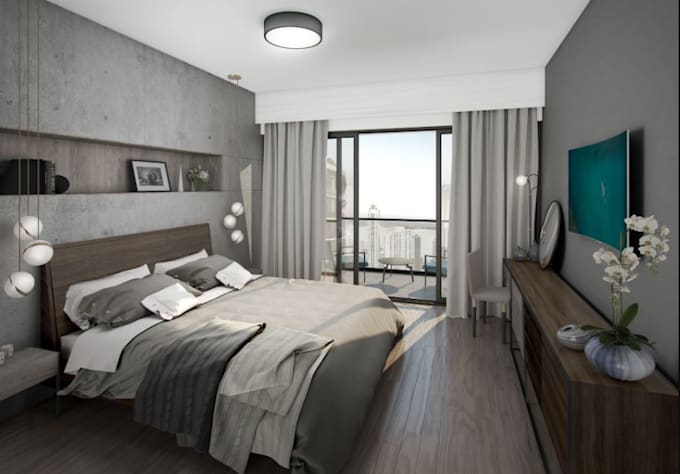Curated visual reference: Penthouse Apartment Ventilation Costs Reference: 2D Floor Plan 3D Design Of Interior Living Room Penthouse