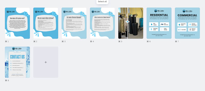 create social media posts, canva templates for your brand