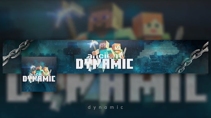 design amazing gaming channel arts for youtube