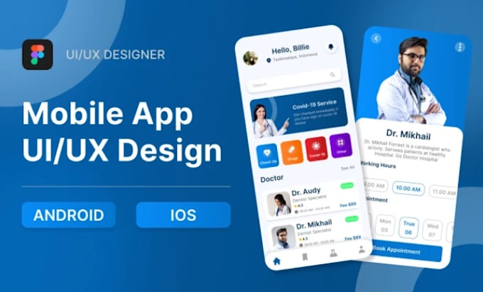 Design stunning ui ux for websites and mobile apps by Sinproject | Fiverr