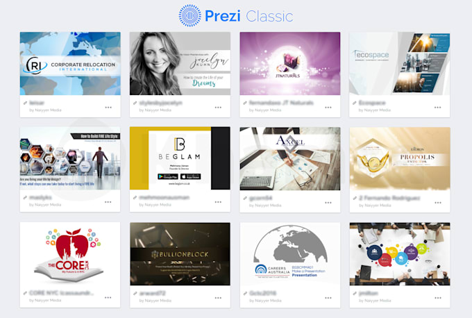 Create a prezi presentation by Khamsa | Fiverr