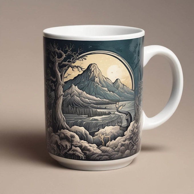 make custom coffee mug and cup design for you