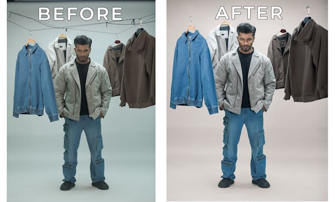 edit clothing photos, photo retouch and edit fashion images