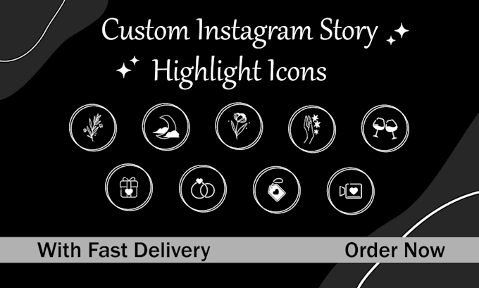 design aesthetic instagram highlight covers and custom icons