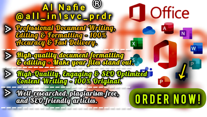 quickly write, edit, and format your documents perfectly