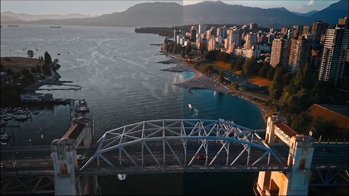 color grade your videos and will match with given reference