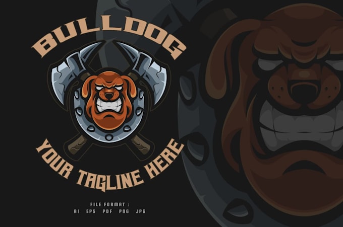 design high resolution mascot axes logo