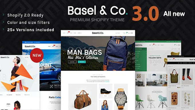 design, redesign shopify store, shopify dropshippng store