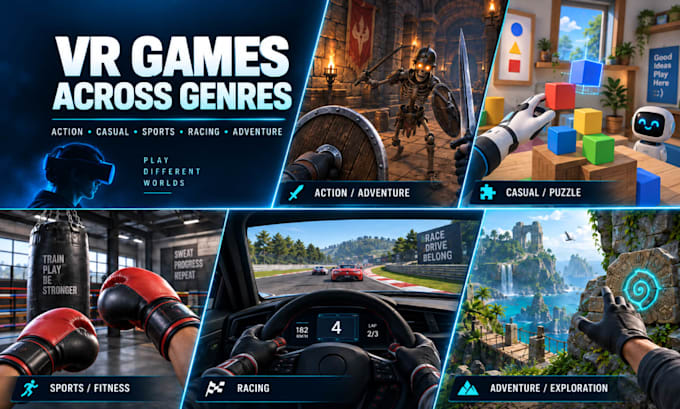 do VR and ar game, simulation development for you