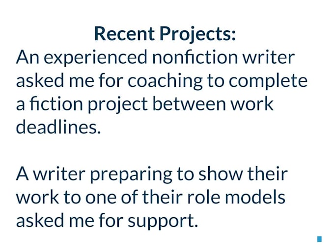 be your writing coach